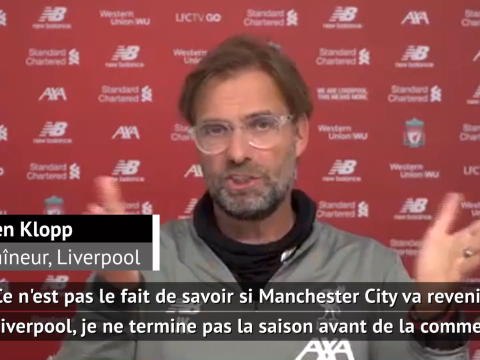 31e j. - Klopp : Comment est-ce possible d'avoir 20 points d'avance sur ce City-là ?