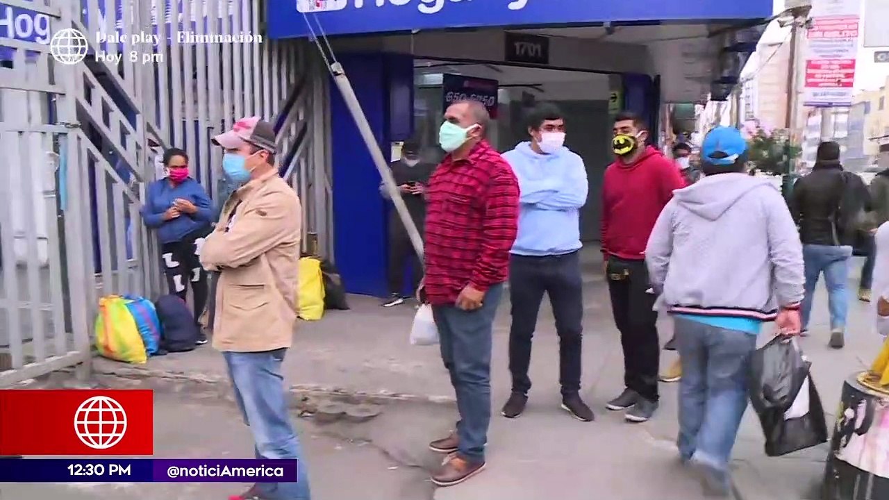 Edición Mediodía: Compradores hacen colas para ingresar al emporio de Gamarra