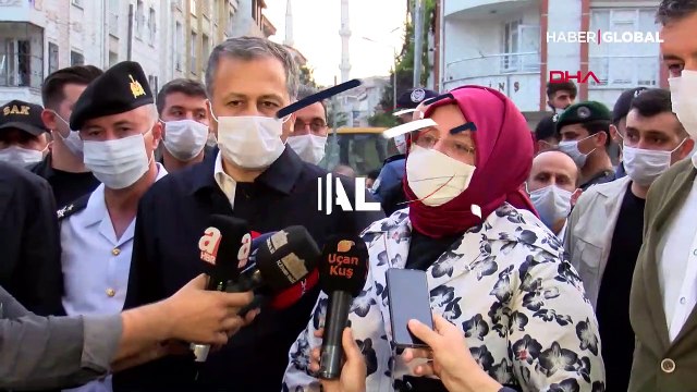 Bakan Zehra Zümrüt Selçuk sel felaketinin yaşandığı yerde inceleme yaptı