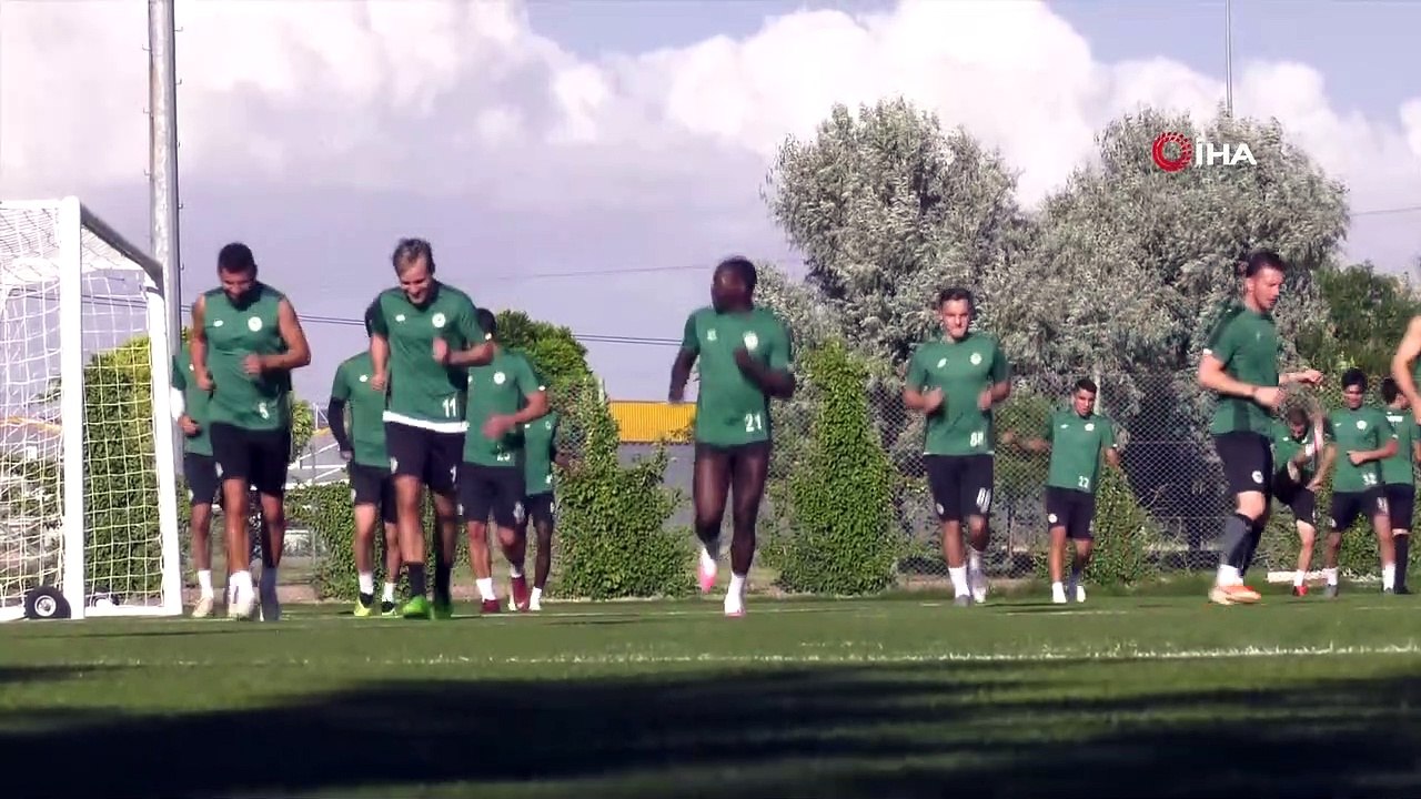 Konyaspor, Beşiktaş maçı hazırlıklarını sürdürdü