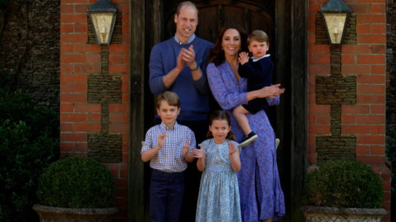 Kensington Palace Just Released Three Adorable Photos of Prince William and His Kids for H