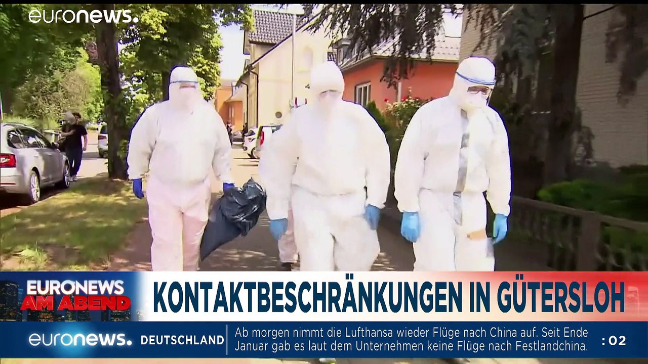 Droht die zweite Welle aus NRW? Euronews am Abend vom 23.06.