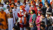 Ahmedabad: Symbolic Rath Yatra at Lord Jagannath temple