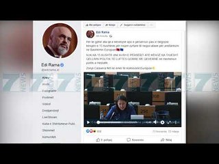 RAMA «S’KA 15 KUSHTE PER NEGOCIATAT», PUBLIKON FJALEN E CALAVERA-S - News, Lajme - Kanali 7