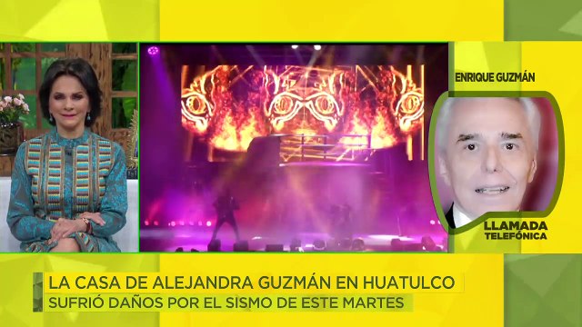 Enrique Guzmán se preocupó por Alejandra Guzmán tras el sismo que se sintió en México. | Ventaneando