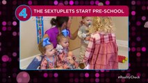 Sweet Home Sextuplets: Courtney Waldrop Gets Emotional as Her '6 Miracles' Start Preschool