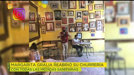 Margarita Gralia y su esposo superaron el coronavirus y volvieron a trabajar. | Ventaneando