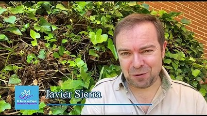 Javier Sierra para la librería Barco de Papel