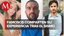 Así reaccionaron los famosos al sismo de la CdMx