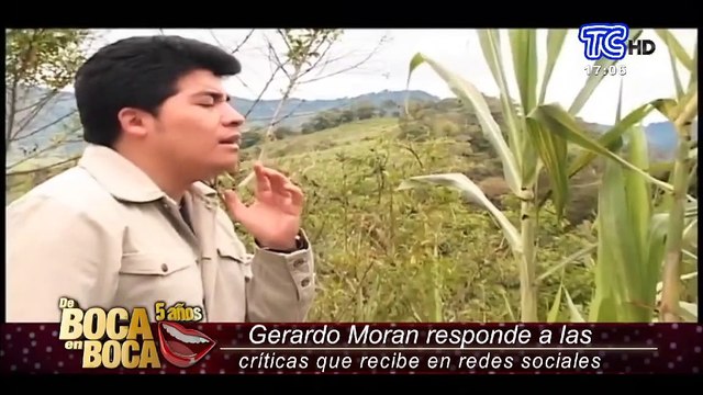 Gerardo Morán responde a las críticas que recibe en las redes sociales por su manera de cantar