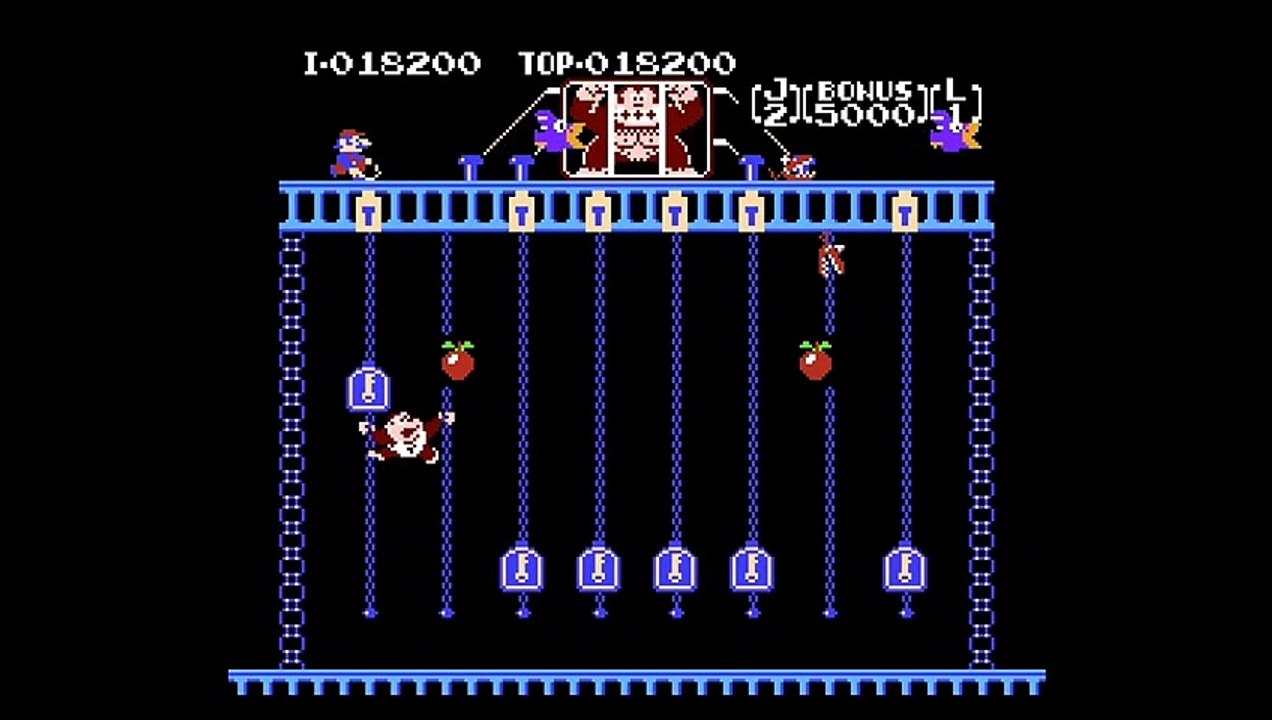 [Longplay] Donkey Kong Jr. - Famicom Disk System (1080p 60fps)