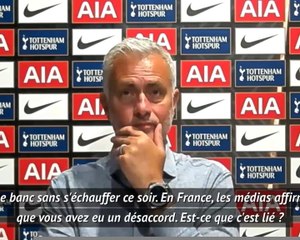 Tottenham - Mourinho : "Ndombélé sur le banc ? Je ne peux pas jouer à 12"