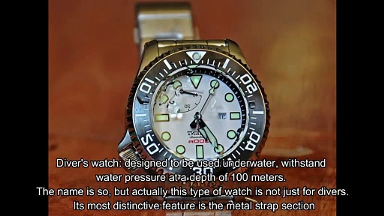 5 types of wristwatches for men