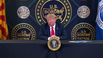 Trump participates in a roundtable on border security