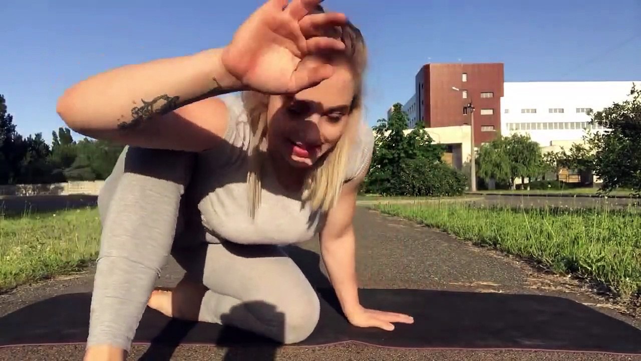 Stretching and handstand