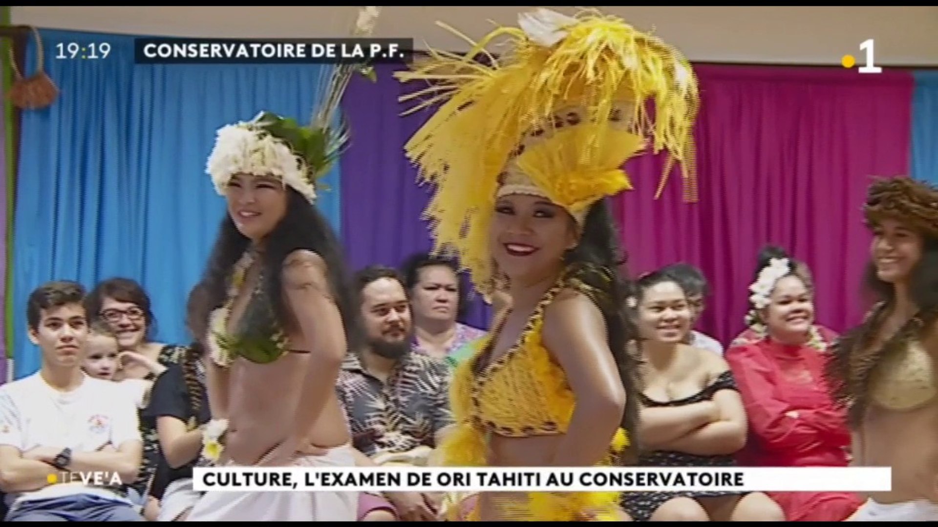 ⁣Culture : l'examen de ori Tahiti au conservatoire