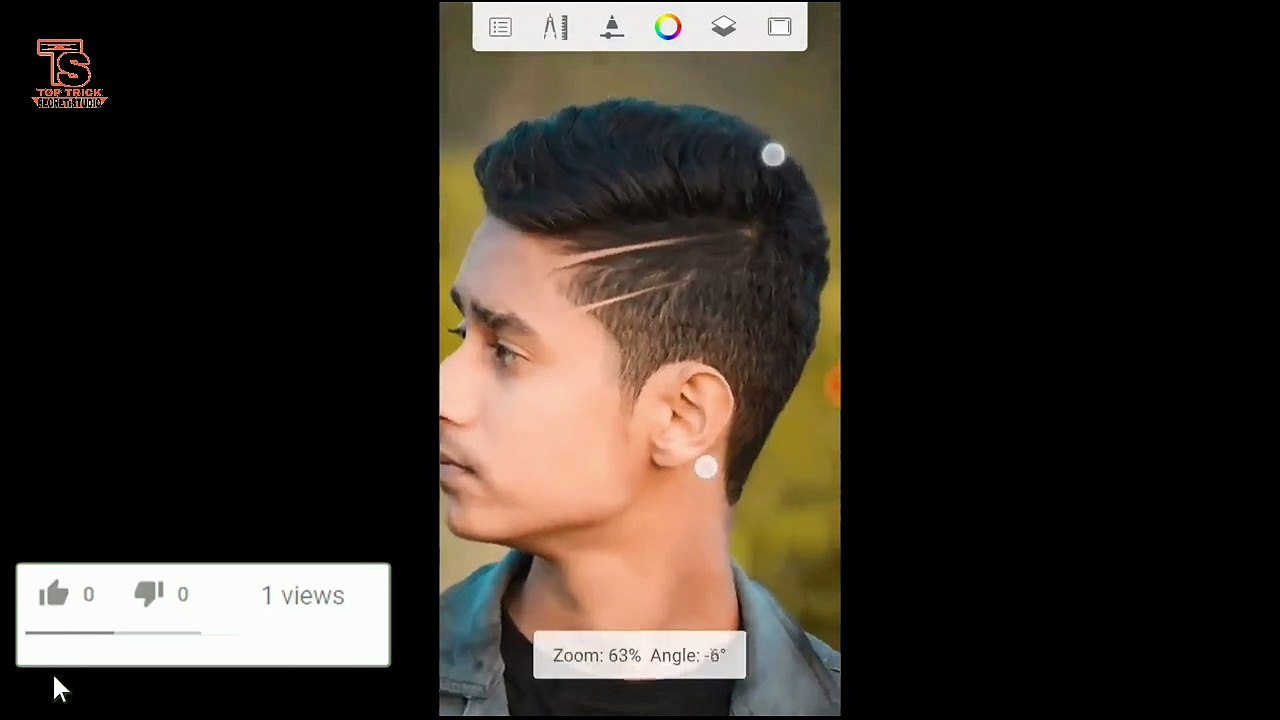 Autodesk sketchbook me hair color kaise Kare Top Trick Secret Studio