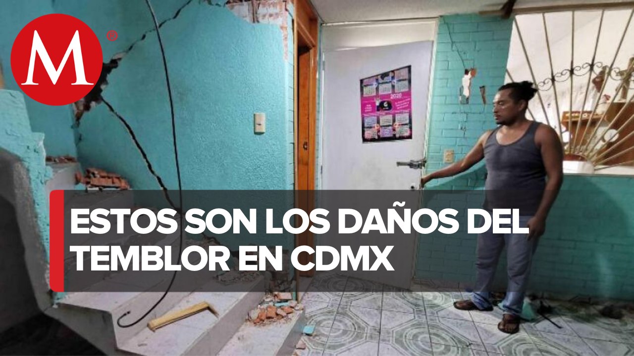 Estos son los edificios dañados en CdMx por sismo de 7.5