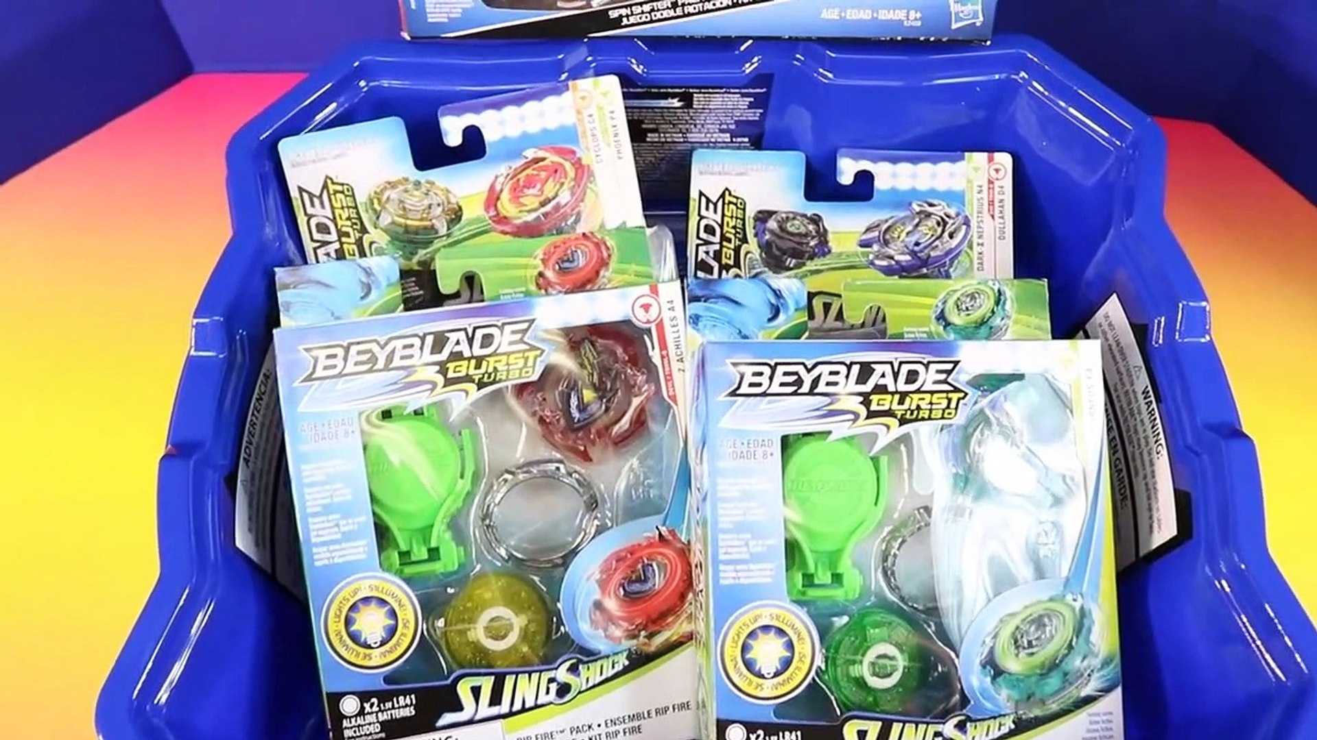 Beyblade Burst Turbo Slingshock Super Battle + Phoenix Vs. Z Achilles -  video Dailymotion