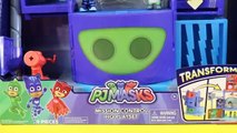 Imaginext Batman Rescues PJ Masks In Mission Control HQ Playset ! Superhero Toys