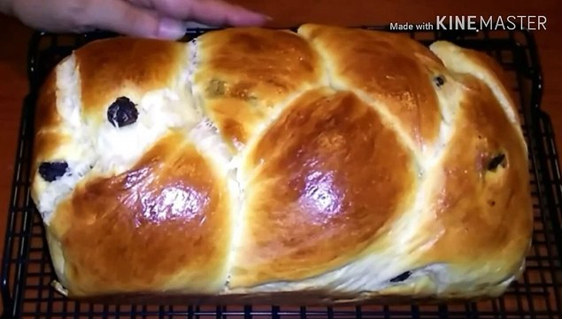 Trenza de pasas - Pan de pasas