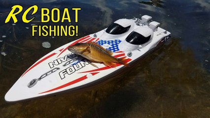 RC Boat Saltwater Fishing
