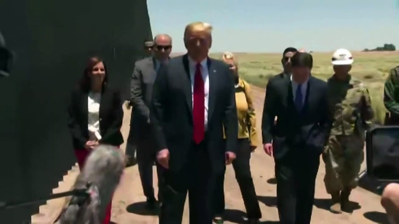 Trump: Mauer zu Mexiko ist die beste der Welt