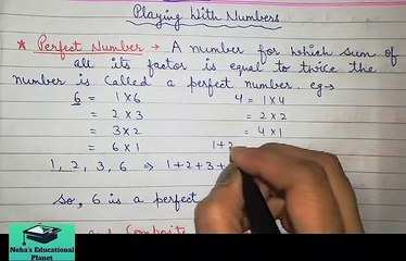 Ch-3 (Part 2): Playing With Numbers-Class 6 Maths | संख्याओं के साथ खेलना | Sankhyaon ke sath khelna