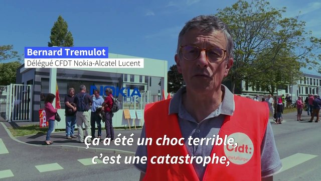 À Lannion, des salariés de Nokia dépités et le maire inquiet