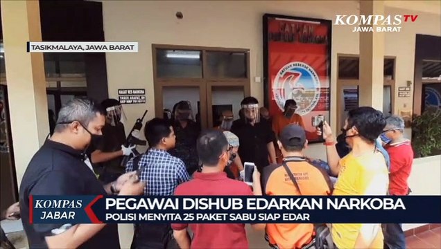 Dapat Keuntungan Jutaan Rupiah Pegawai Dishub Edarkan Sabu