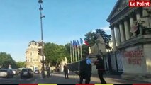 L'arrestation de l'homme qui a vandalisé la statue de Colbert