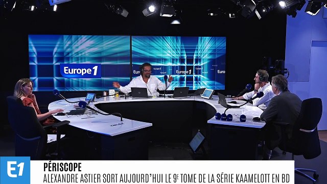 Les renforts maléfiques d'Alexandre Astier, le 9ème tome de la série Kaamelott en BD