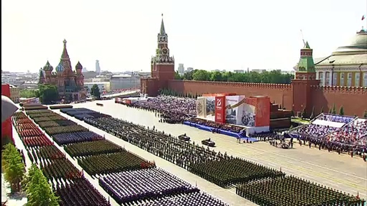 Parade für Putin: Moskau feiert 75. Jahrestag des Kriegsendes