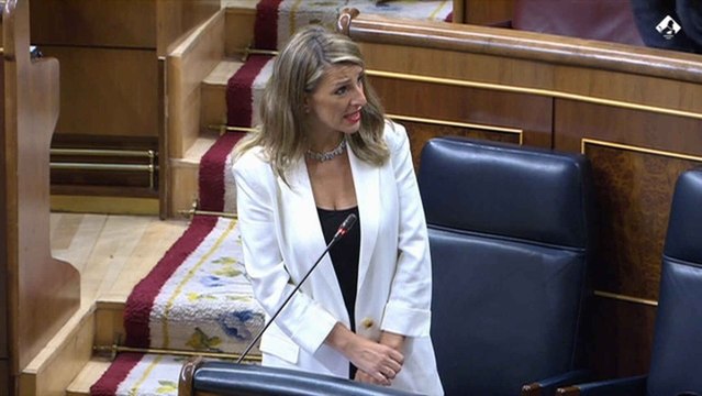 Pregunta a la ministra de Trabajo, Yolanda Díaz.