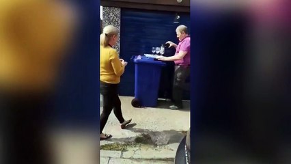 Lockdown wedding of Susan Speak and Dave Holmes