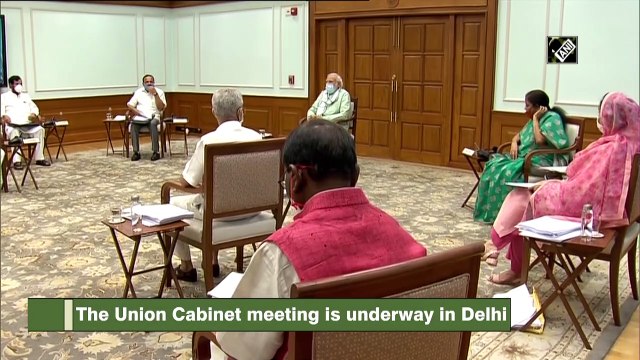 PM Modi chairs Union Cabinet meeting
