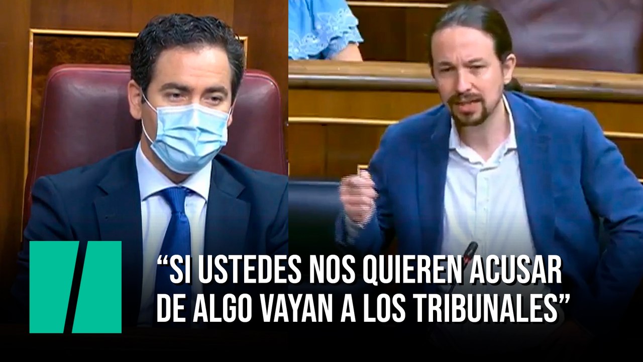 Iglesias: "Si ustedes nos quieren acusar de algo vayan a los tribunales"