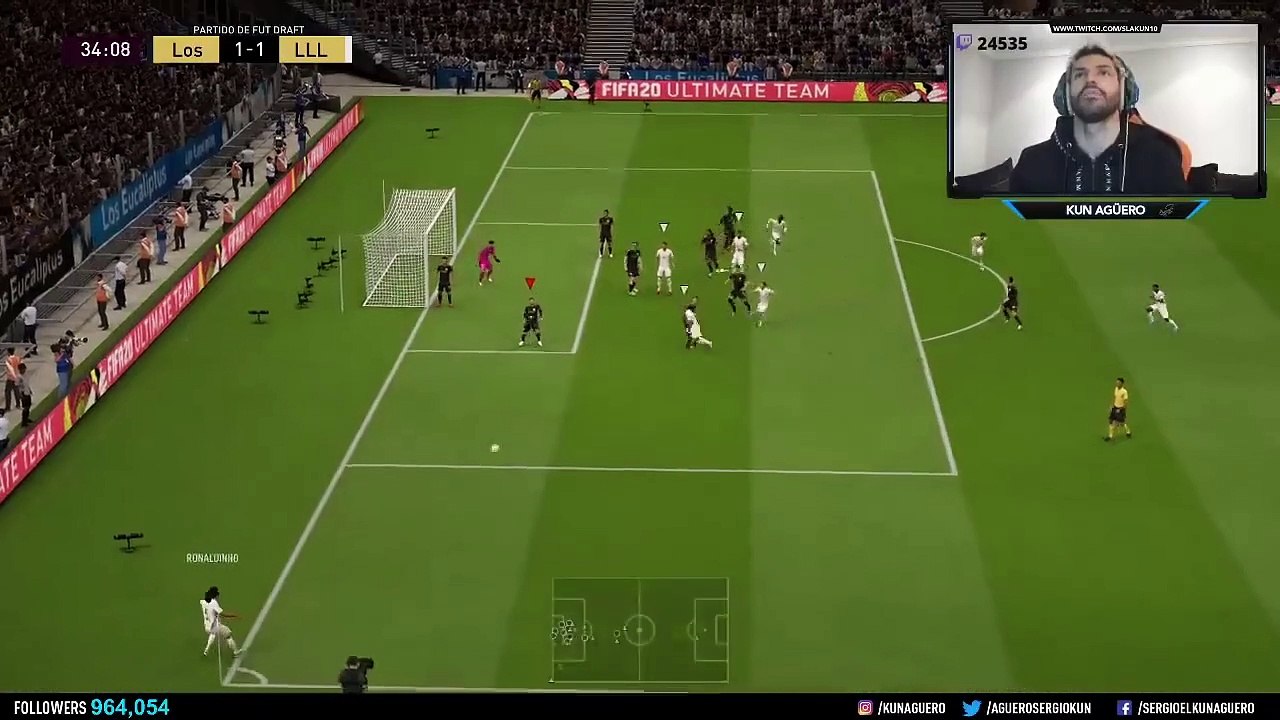 ME VAN A PEGAR UN BAILE (1vs4) -KUN AGUERO FIFA 20 - They are going to hit me a dance (1vs4) -KUN AGUERO FIFA 20