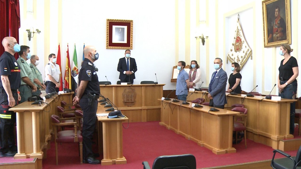 El Ayuntamiento de Mérida rinde homenaje a víctimas Covid