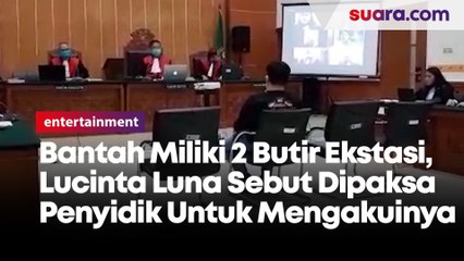 Bantah Miliki 2 Butir Ekstasi, Lucinta Luna Sebut Dipaksa Penyidik Untuk Mengakuinya