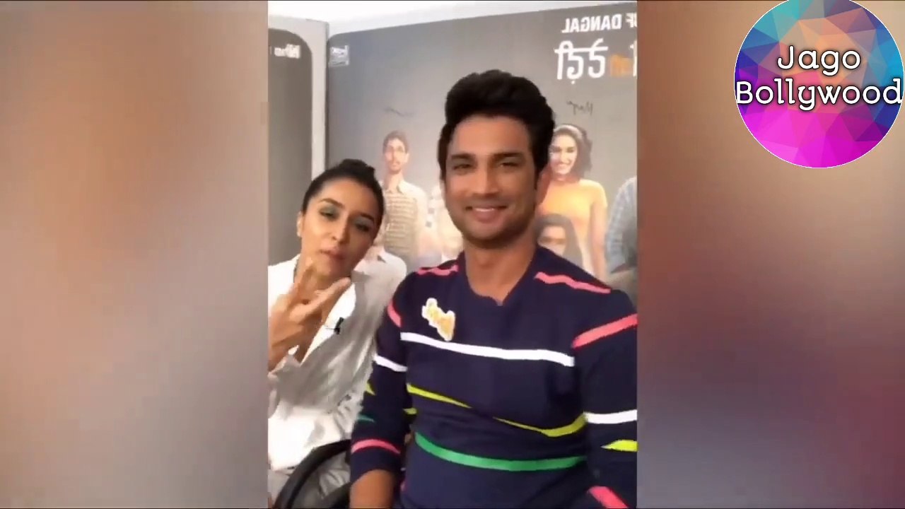 Shraddha kapoor shared her video to us with Sushant Singh Rajput Must watch