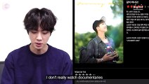 BTS CINEMA Jin Review Army zip (Eng)