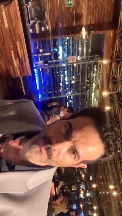 Itati Cantoral junto Luis Roberto Guzman instagram live en grabaciones novela "La mexicana y el güero" 24.06.2020
