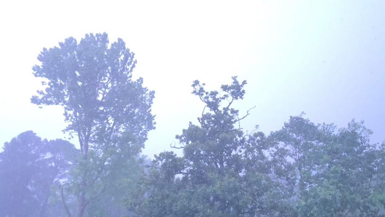 Thunder claps, lightning flickers amid tornado warning