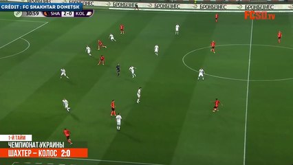 Le festival technique de Dodô, le latéral brésilien du Shakhtar Donetsk