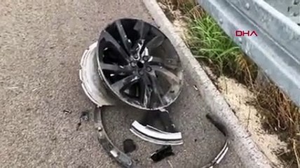 ŞARKICI ALİŞAN KAZA YAPTI, CİP 30 METRE SÜRÜKLENDİ