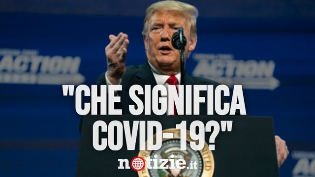 Coronavirus, Trump ironizza Covid-19 è nome strano, meglio Kung Flu SUB ITA