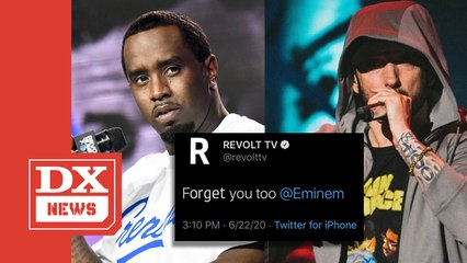 Diddy's REVOLT TV Is Now Beefing With Eminem