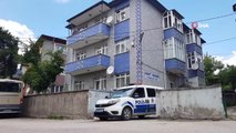 Korona virüs görülen apartman karantinaya alındı