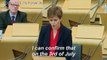 Scotland First Minister announces further easing of the COVID-19 lockdown